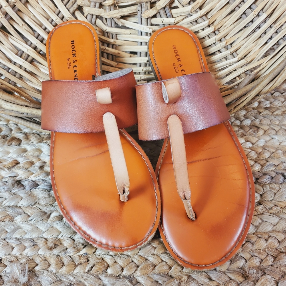 Rock & Candy by ZiGi Blaney 9 brown Boho sandals